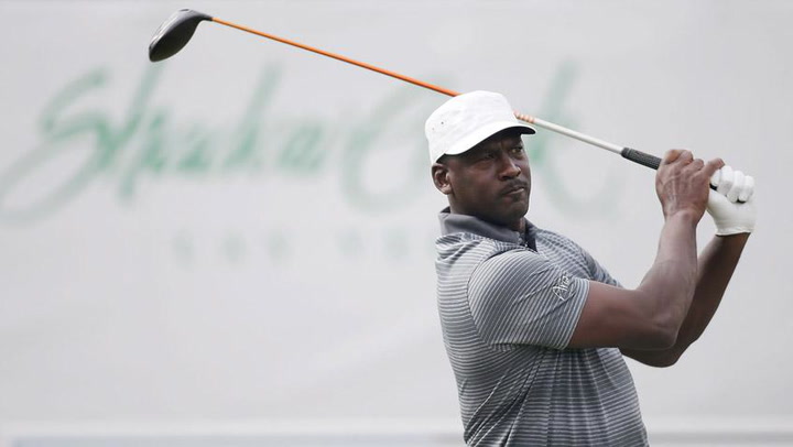 Michael Jordan on Golf