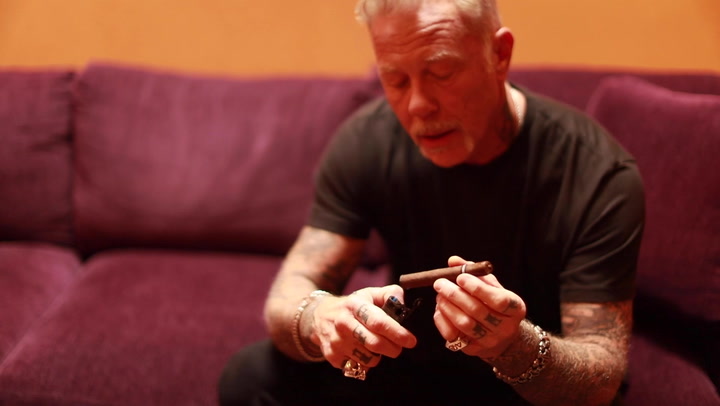 Behind The Scenes With James Hetfield Of Metallica