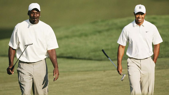 Michael Jordan on Tiger Woods