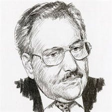 Carlos Fuente Sr. drawing portrait