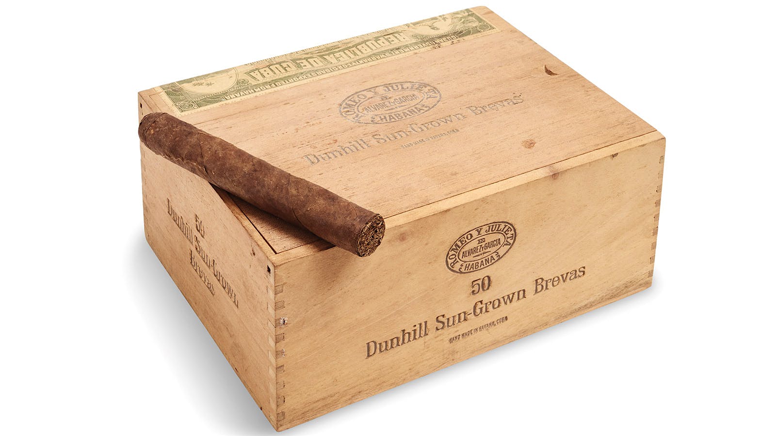 Romeo y Julieta Dunhill Sun-Grown Breva