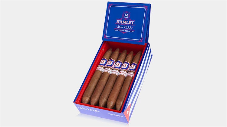 Rocky Patel Ships Hamlet 25th Year Salomon