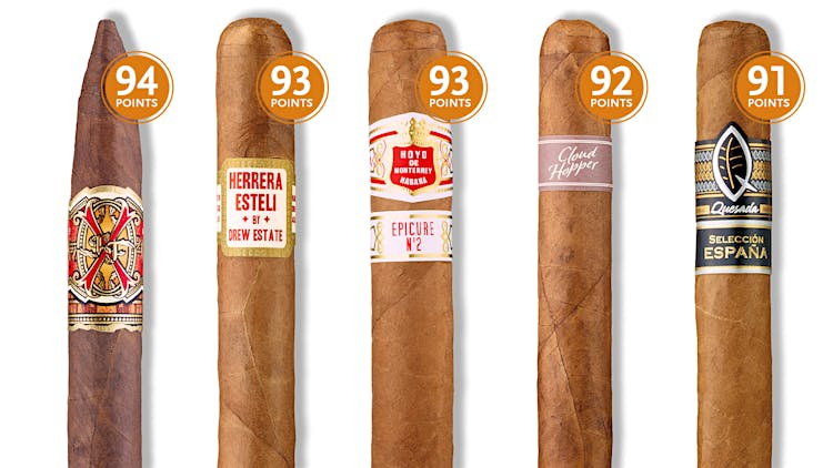 12 Cigars—Rated 91 Points Or Higher—To Smoke Right Now