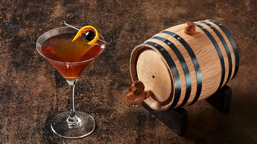 Barrel-Aged Cocktails