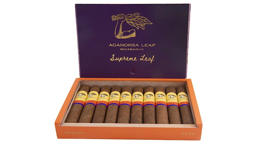 Aganorsa Leaf Supreme Leaf Gets Thicker Robusto Size