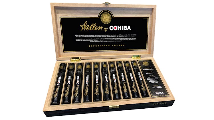 Weller By Cohiba Blended With Barrel-Aged Broadleaf