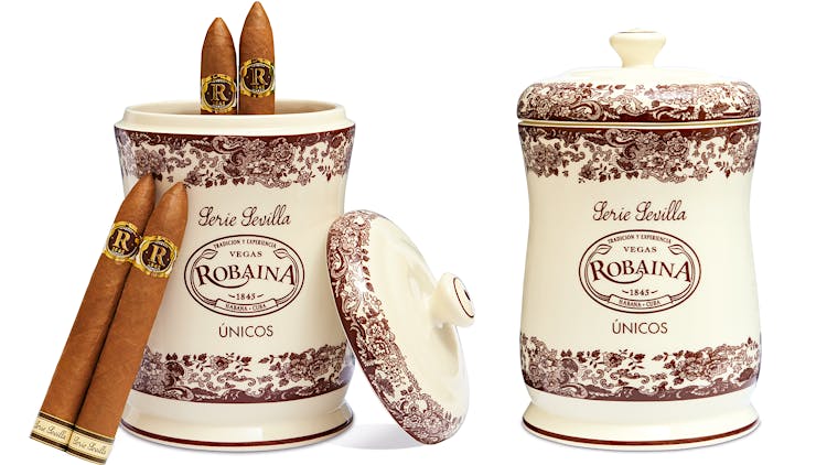 A Decorative Jar Of Aged Vegas Robainas Just For Spain