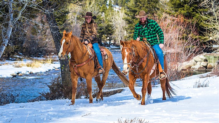 Winter Dude Ranches