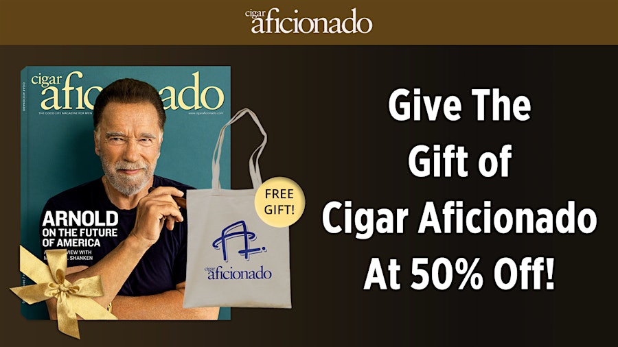 Cigar Aficionado At Half-Price