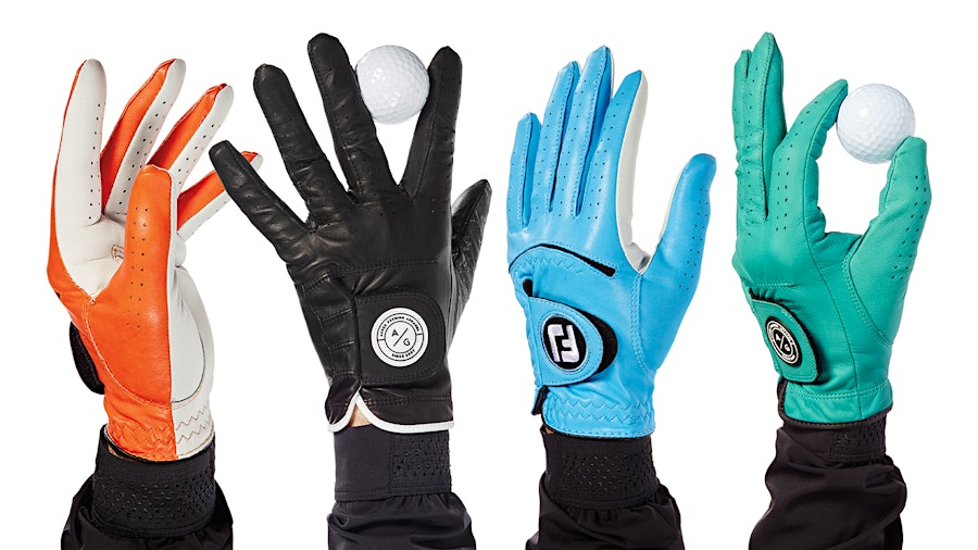 Glammed-Up Golf Gloves