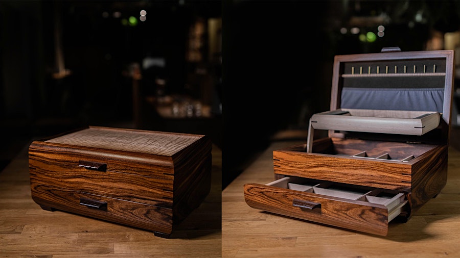 Sophisticated Large Jewelry Chest