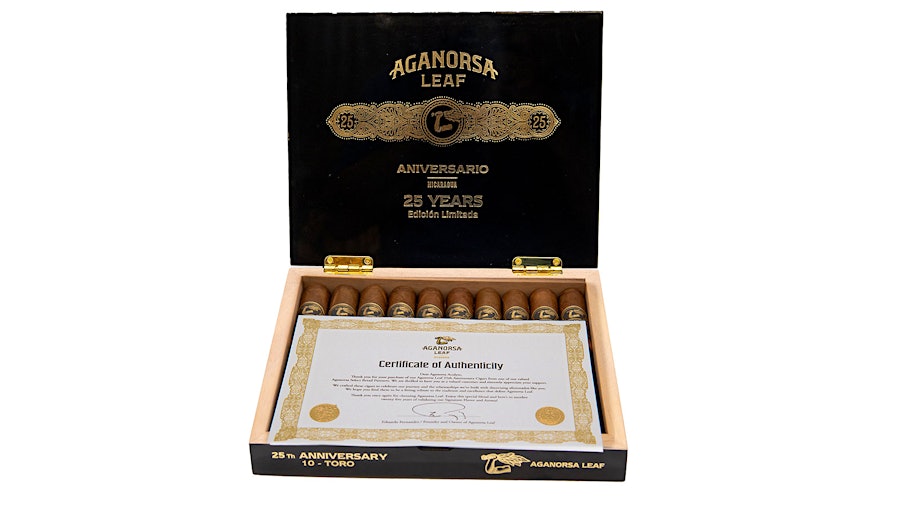 Aganorsa Leaf Celebrates 25 Years With Anniversary Cigar