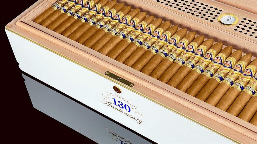 J.C. Newman Celebrates 130 Years With New Diamond Crown Size And Humidor