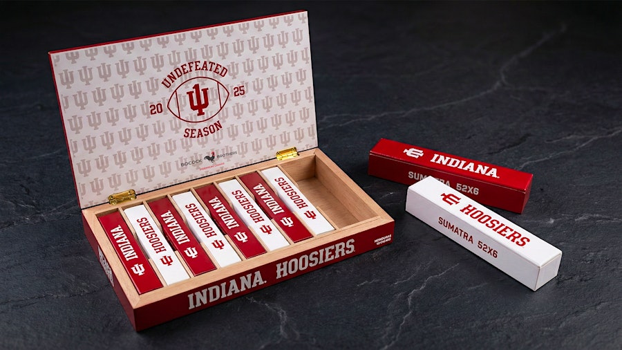 Indiana Hoosiers Cigars Celebrate Underdog Championship