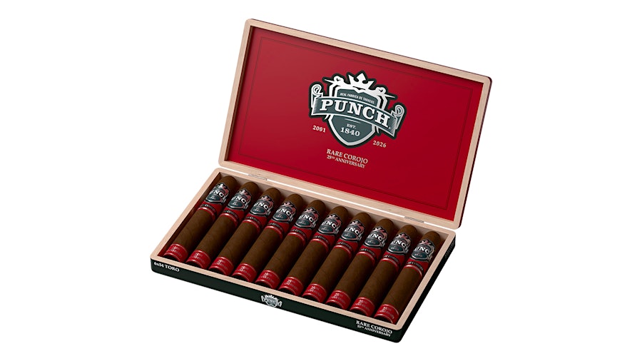 Punch Rare Corojo Gets 25th Anniversary Size