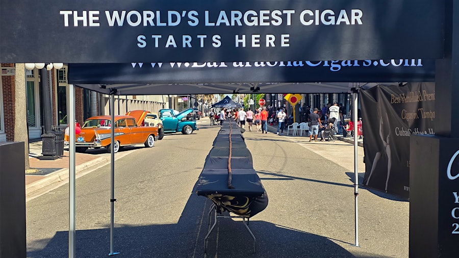 The World’s Longest Cigar Showcased In Ybor City
