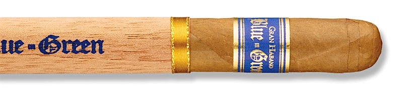 Gran Habano Blue in Green Churchill
